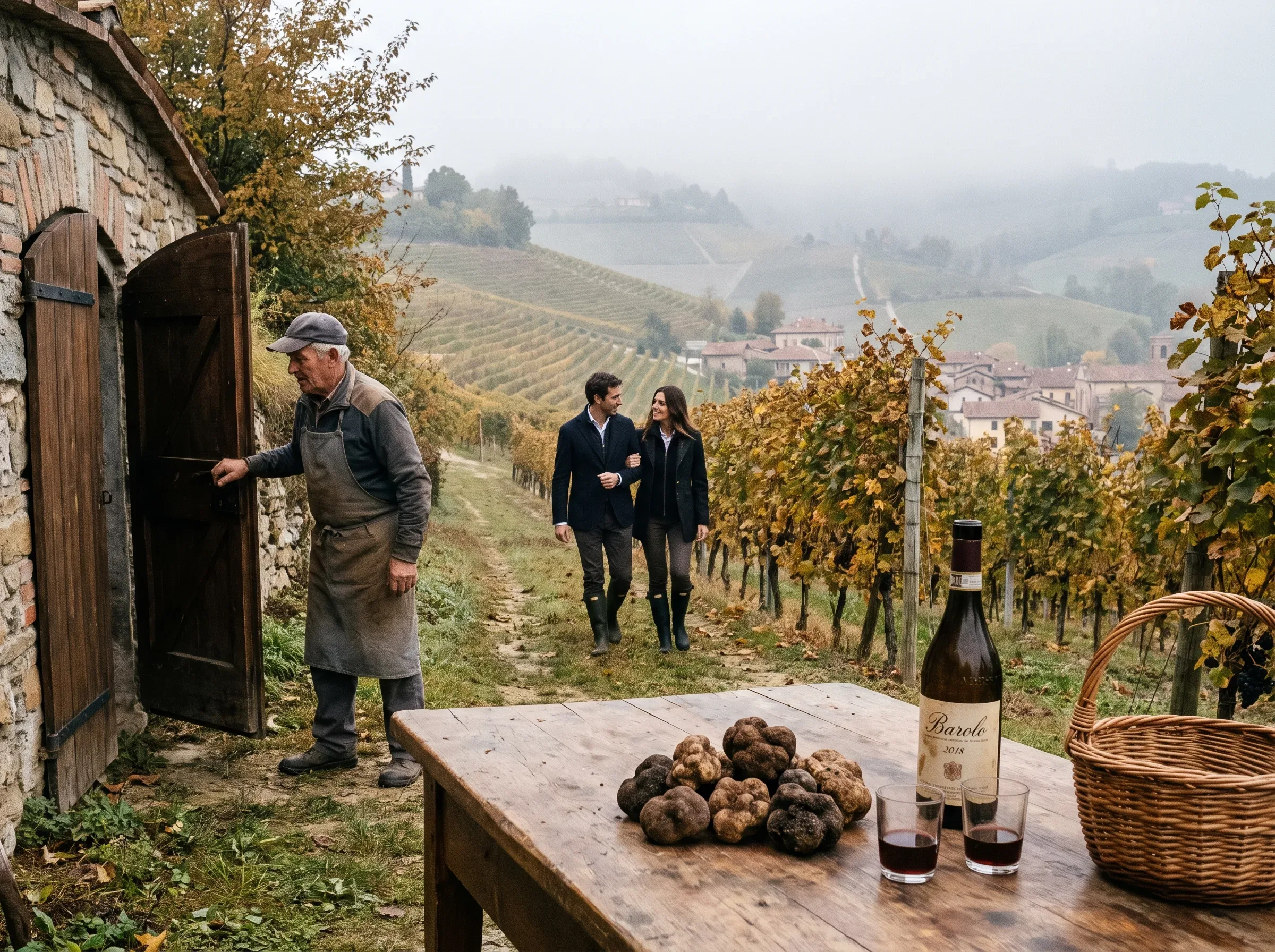 A private anniversary trip in the Barolo hills
